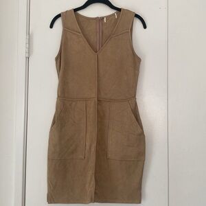 Sienna Sky Tan Mini Dress